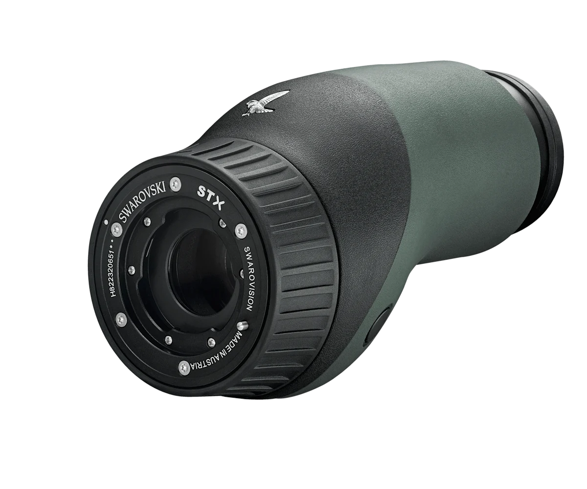 SWAROVSKI STX-Eyepiece Module Straight. Available at the local store the Lookout, is located in Prescott, AZ.