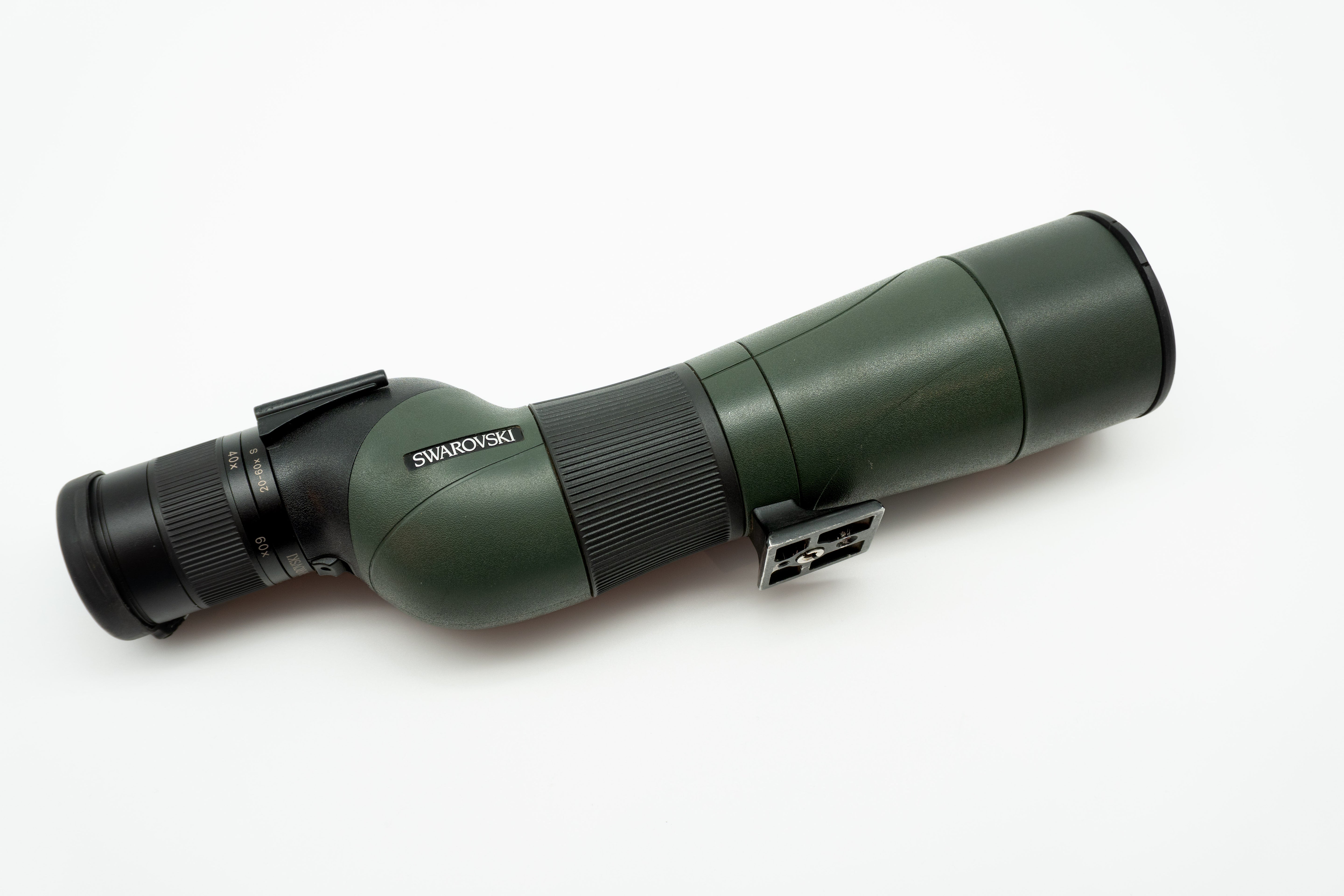 Used Swarovski STS 65 HD spotting scope, 65mm objective lens view - The Lookout, Prescott AZ