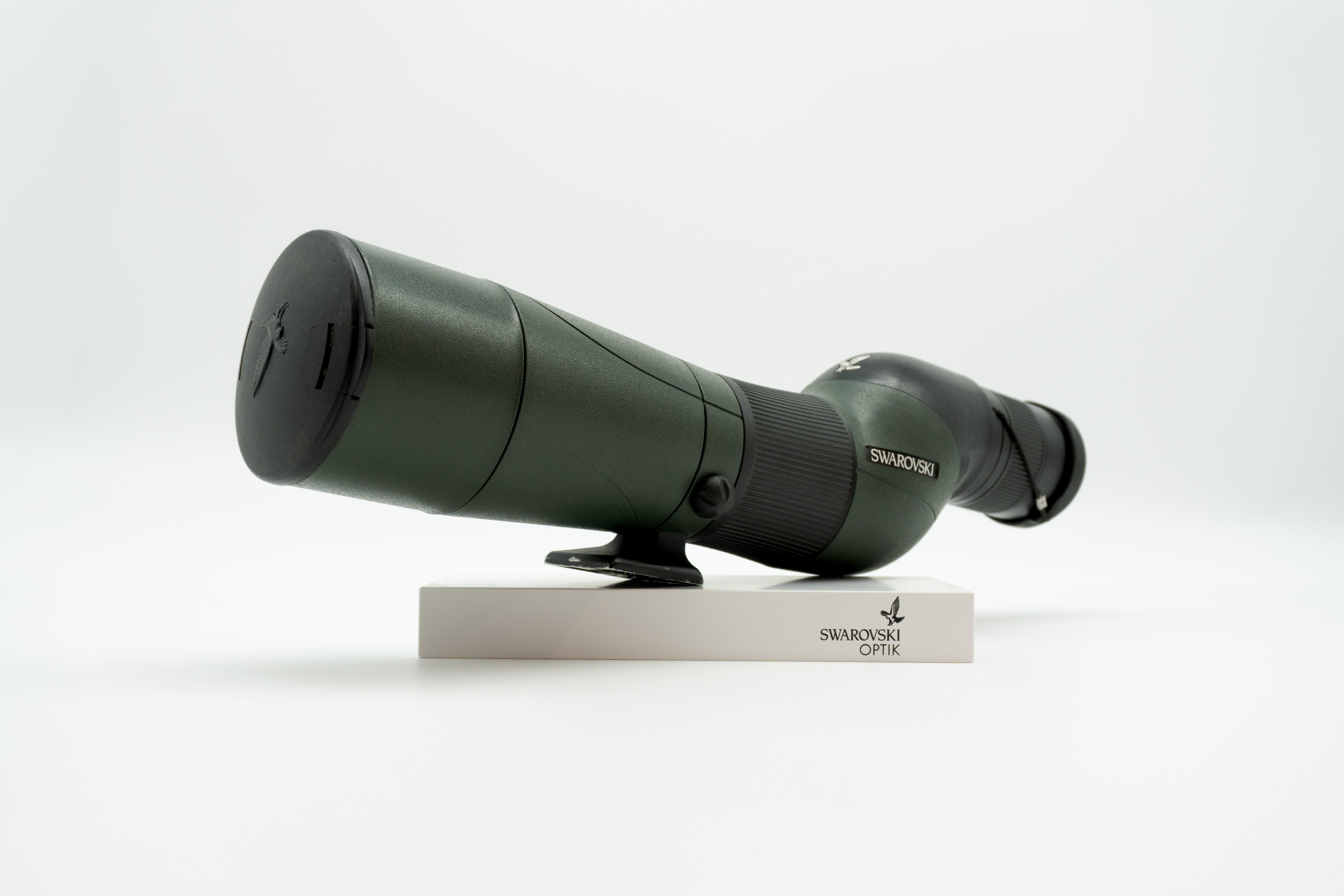 Used Swarovski STS 65 HD spotting scope, 65mm objective lens view - The Lookout, Prescott AZ