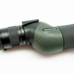 Used Swarovski STS 65 HD spotting scope, 65mm objective lens view - The Lookout, Prescott AZ
