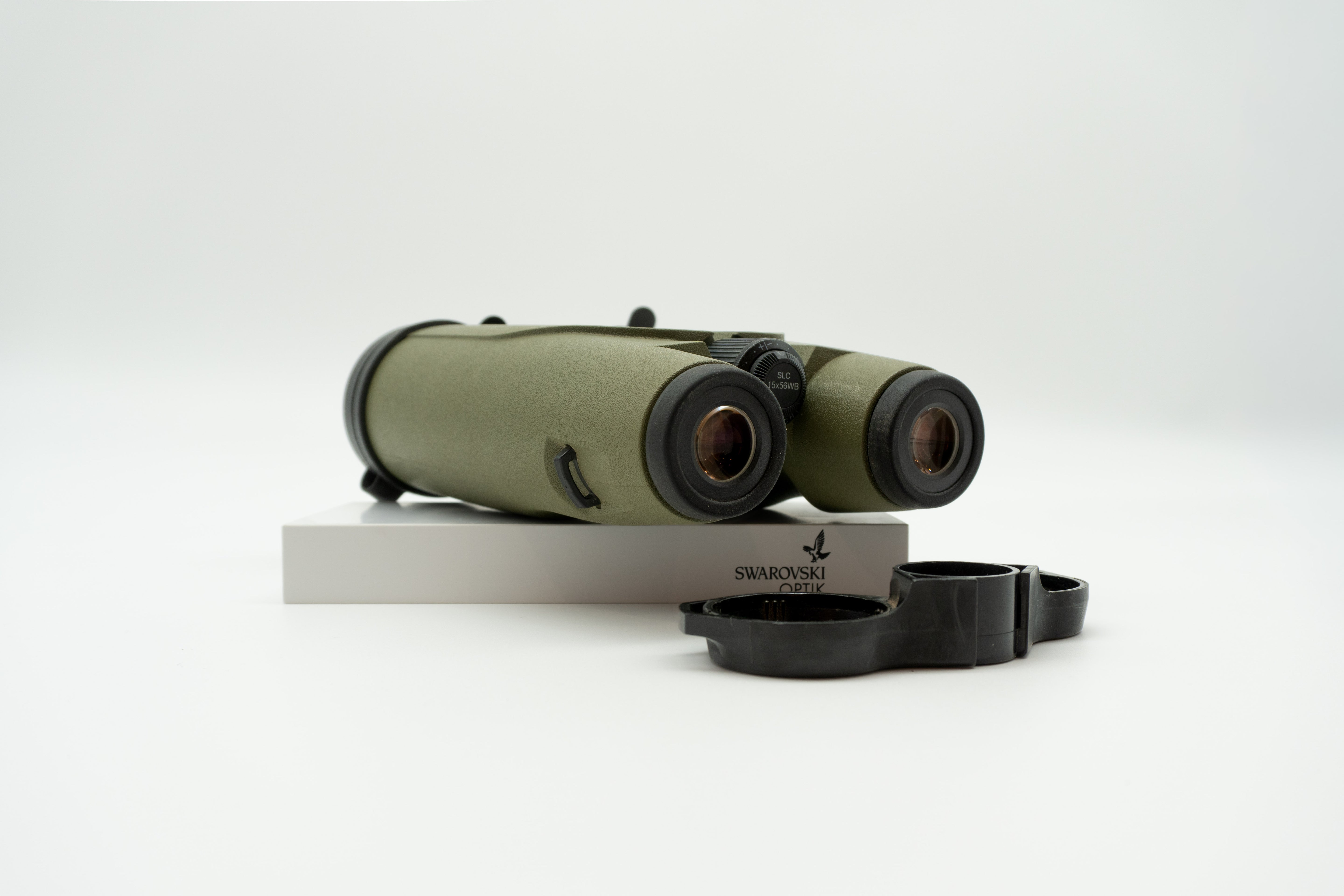 Used Swarovski SLC 15x56 WB binoculars, front view - The Lookout, Prescott AZ