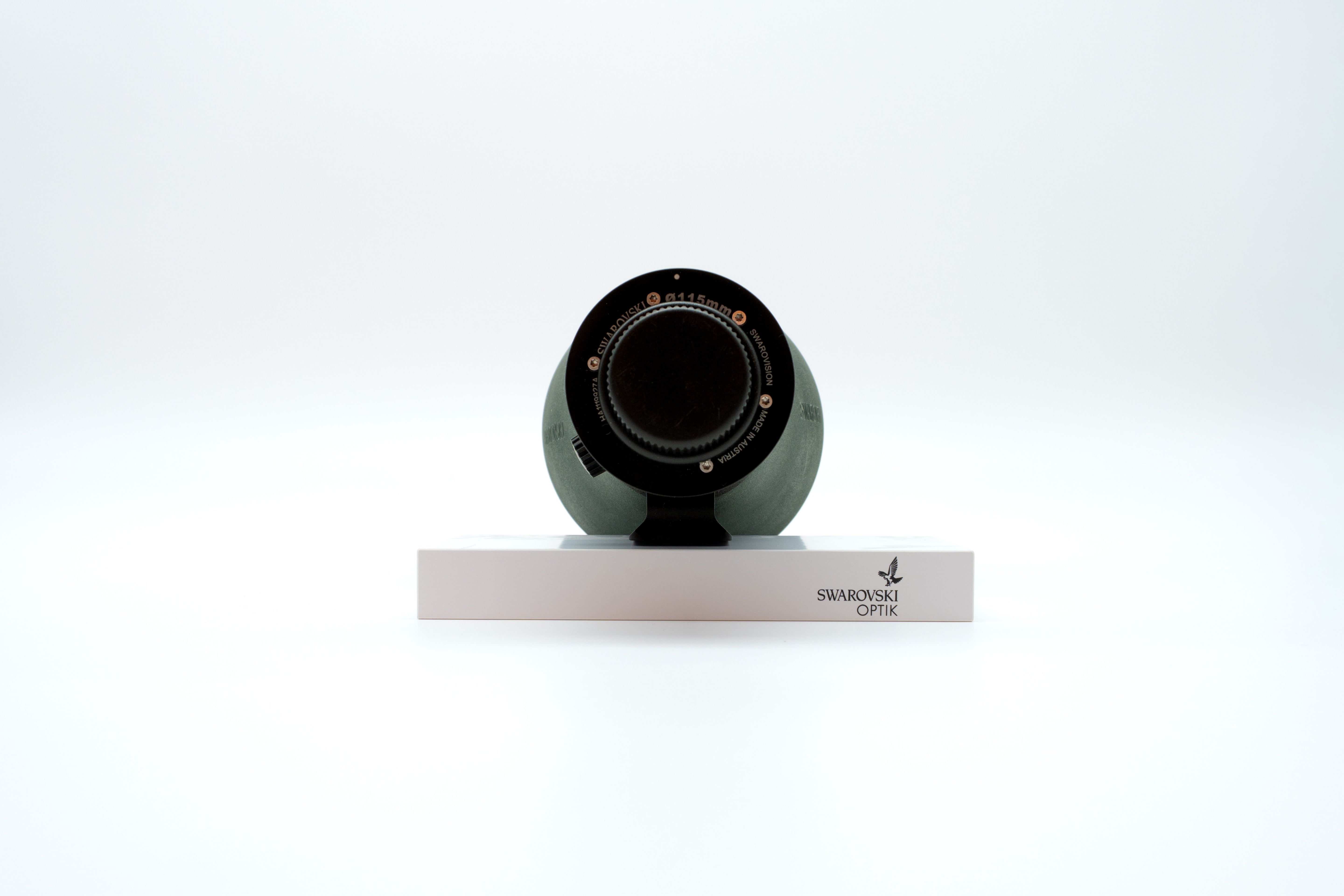 Used Swarovski 115mm objective module for sale at The Lookout, a local optics shop in Prescott, AZ