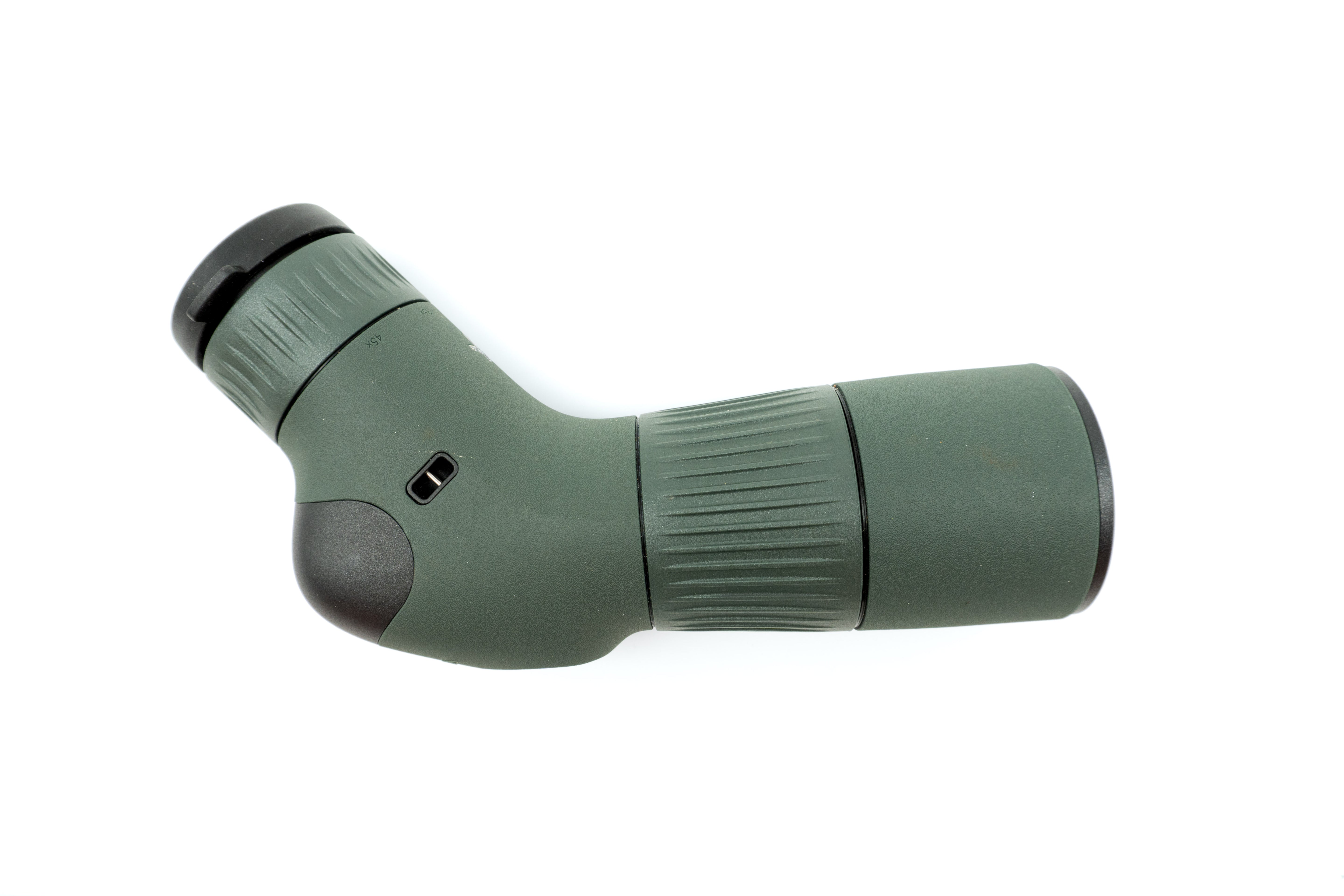 Used Swarovski AT Balance 18-45x65 angled spotting scope, available locally at The Lookout in Prescott, AZ