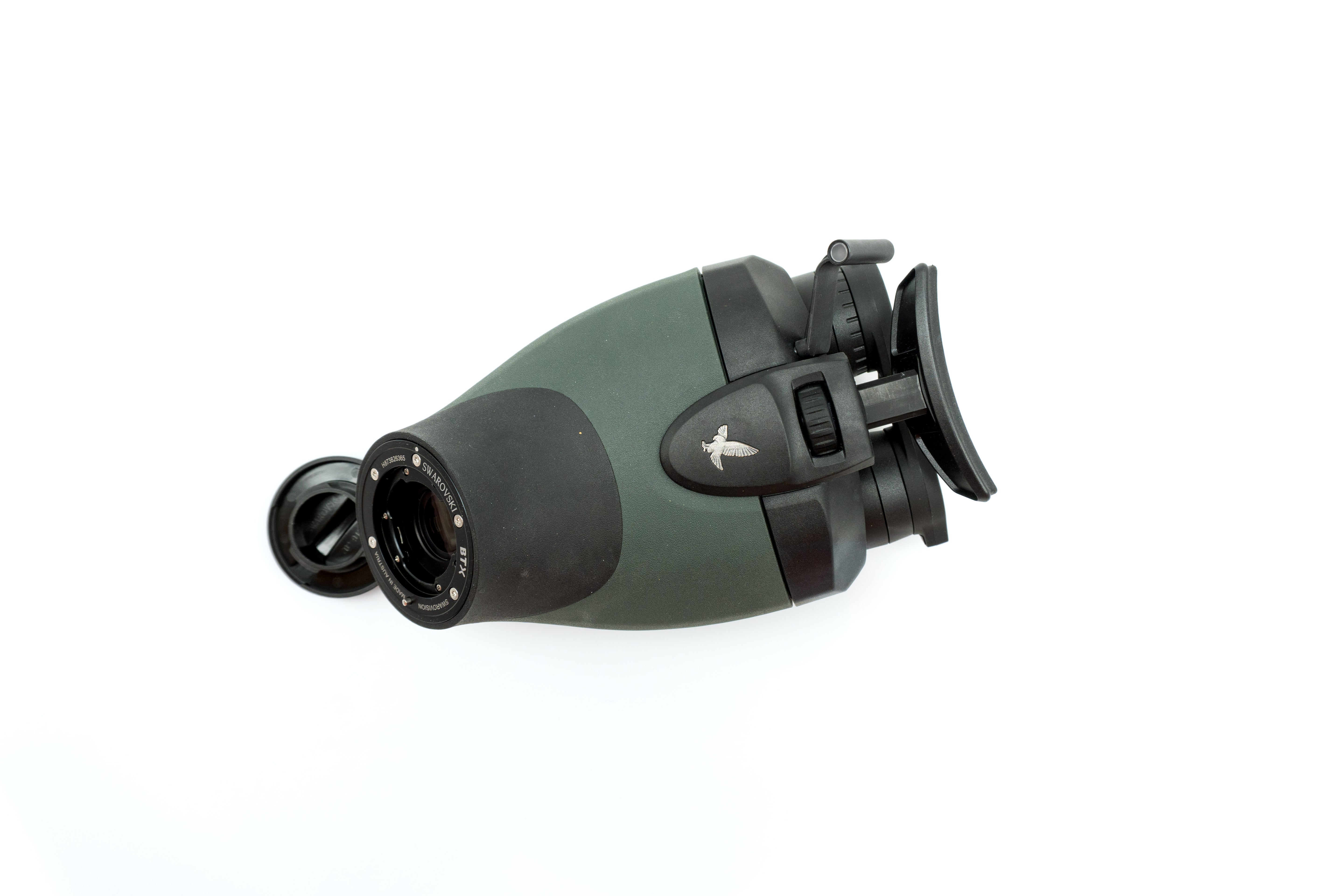 Used Swarovski BTX binocular eyepiece module with forehead rest, available at The Lookout in Prescott, AZ