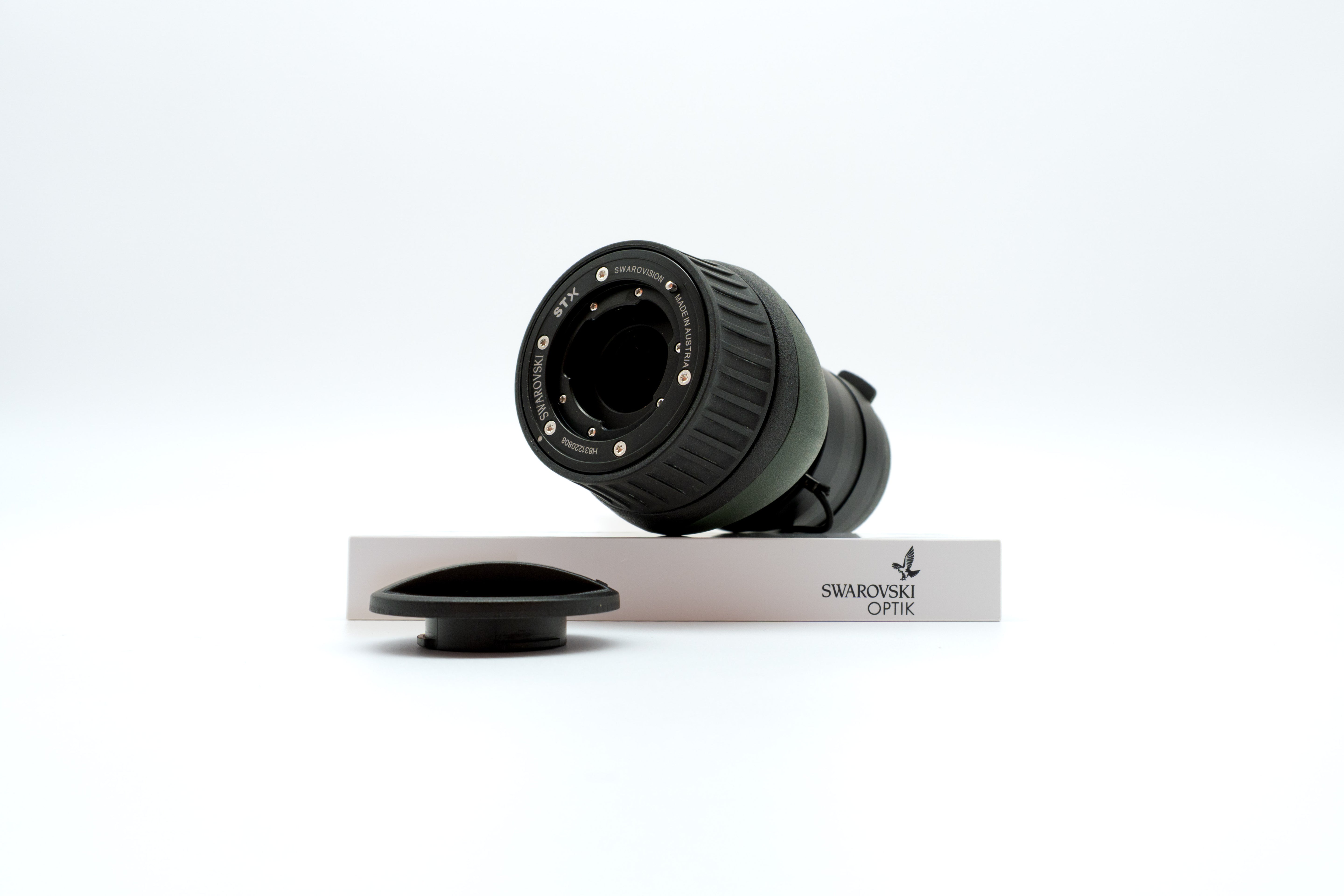 Used Swarovski STX straight zoom eyepiece module for sale at The Lookout, a local Prescott, AZ shop