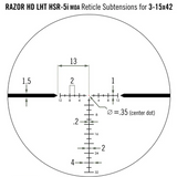 VORTEX RAZOR HD LHT 3-15X42 SFP