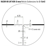 VORTEX RAZOR HD LHT 3-15X42 SFP
